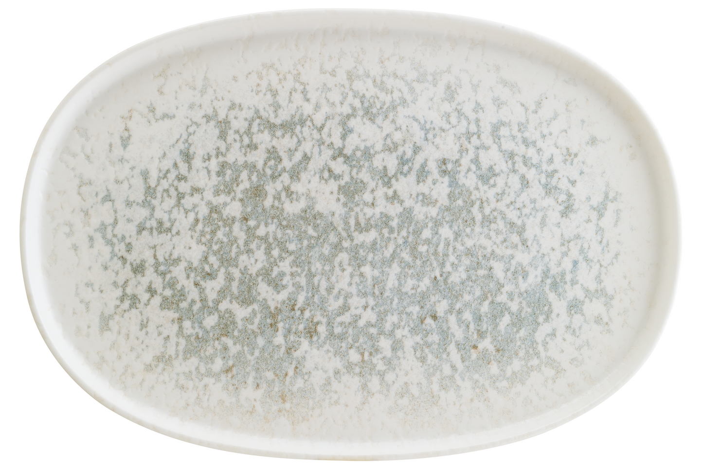 Lunar Ocean Blue Hygge Platte oval 34x17,5cm