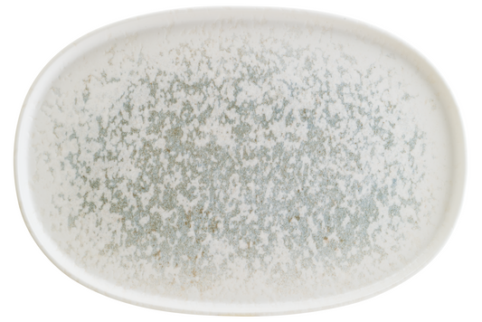 Lunar Ocean Blue Hygge Platte oval 34x17,5cm